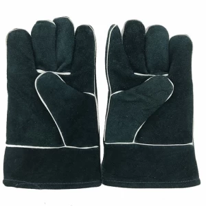 10.5 inch cowspilt leather Welding gloves heat resistant wholesale welding gloves for South Africa market