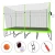 Import 10FT by 17FT Rectangule Trampoline with Basketball Hoop System from China