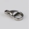 10mm Stainless Steel Lobster Clasp Clips for Bracelet necklace making Jewelry Clasps for Beaded Leather Bracelets