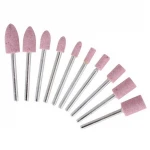 10pcs/set Abrasive Mounted Stone For Dremel Rotary Tools Grinding Stone Wheel Head Dremel Tools Accessories