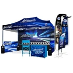 10X15 Ez Pop Up Canopy Tent 4M X 6M Waterproof Gazebo Custom Printed Canopy Tent