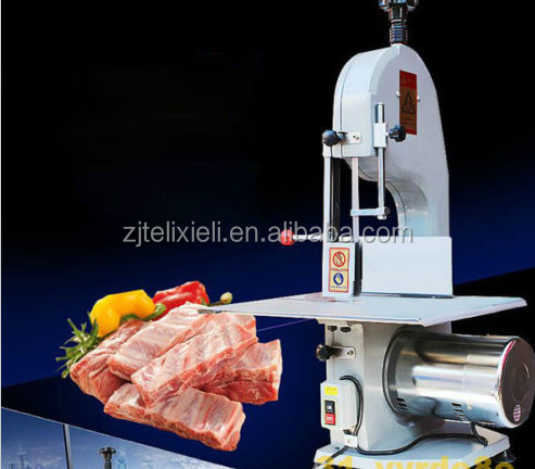 1100W Commercial Long Life Frozen Fish Cutting Commercial Electric Bone Saw Machine For Meat Processing Catering Units