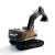 Import 1:14 huina 592 RC Car Remote Control Toy Excavator Metal Bucket Construction Vehicles Truck from China