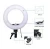 Import 12 Inch  36W  Dimmable Bi-color 3200K-5600K 180  LED Video makeup ring light from China