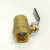 Import 1/2 inch -  4inch   brass  ball valve from China