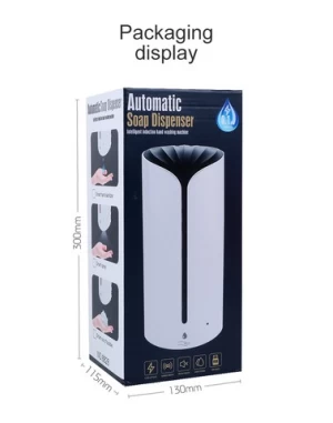 1200ML Auto Sensor Soap Dispenser Wall Mounted Automatic Inductive Hand Sanitizer Dispenser Touchless Spray Gel Dispenser