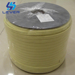 12*4mm Aramid Fiber Rope Kevlar Oven Roller Tapes and Ropes