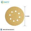 125mm Gold Alumina Sanding Discs/Sand Disc Abrasive Paper