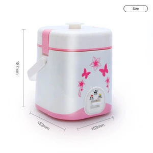 1.2L Electric Mini Rice Cooker/Portable/Parts/Square Shape/Small Size One Button/Rohs/Ccc/Ce