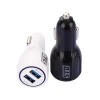 12V Fast Car Charger Adapter 3.1A Dual USB QC 3.0 Car Charger