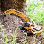 1:50 Rechargeable Technic Cement Engineering Truck Crane vehicle car Toy For Children kids Model Excavator