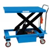 1500kg mobile scissor lift tables automatically hydraulic lifting table scissor lifts