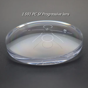1.56 Flat-top Bifocal Photochromic Optical Eyeglass Lenses