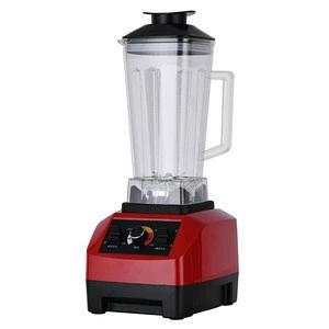 1650W Red  Mechanical Multifunctional Mixer Juicers Commercial Blenders