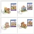 Import 18 Style World Village Miniature House Building 3D Puzzle Model Construction 3D Jigsaw Puzzle Toys For Kids Christmas Gift from China