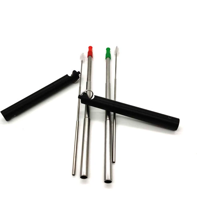 18/10 18/8  Stainless Steel Straws Metal Straw logo welcome colorful straw set