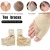 1pair Toe Separator Bunion Corrector Toe Brace Orthopedic Hallux Valgus Correction for Men and Women Gel Foam Cotton,gel Opp Bag