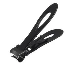 1pc Silver Black Stainless Steel Nail Clippers Set  Manicure Pedicure Tools Kit Nail Cutter