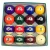 Import 2-1/4&quot; And 2-1/16&quot; Pool Billiard Ball Set from China