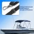 Import 2 PCS Loops and Single Snap Hook- 45"~88" Stainless Steel Boat Awning Hardware Boat Top Straps from China