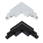 2 Wire  track 1 circuit Spotlight Track  L Connector connect led track light rail