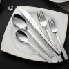 20 Pieces Stainless Steel Silverware Tableware Dinnerware Cutlery Flatware  Set for 5 with Knife Spoons Forks Dinner Set