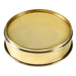 200mm diameter laboratory soil test brass sieve