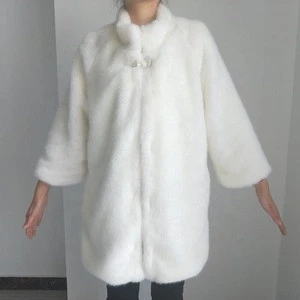 2018 Fashion Hot Ladies Winter Coats Plus Size Women Clothing Faux Mink Fur Jackets Fur Coat