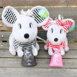2019 Christmas Gift Adorable Wholesale Electronic Soft Pet Mouse Nodding Walking Repeats What You Say Plush Talking Hamster Toy