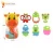 Import 2019 Hot sale baby Teether toy plastic baby rattle toys Set Educational toy set from China