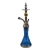 Import 2019 Hot Sale High Quality Arab Style Zinc Hookah With Hookah Accessories Ceramic Bowl Silicon Hose Click Hookah Shisha Z-9016 from China