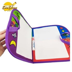 2019 Hot selling doodle magic water doodle drawing mat  with 1 doodle pen for kids