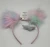 Import 2020 Daily hair accessories with bear ears for kids and girls rainbow fur Headband from China