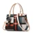 Import 2020 fashion plaid ladies leather purses handbags women shopping tote hand bag luxury handbags women bags designer from China