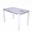 Import 2020 hot sale Modern simple family dining room rectangular table  fabric dining table set from China
