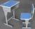 Import 2020 hot sale new model cheap  school furniture  student desk and chair classic student desk adjustable from China