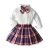 Import 2020 kid baby girls party dress set skirt and top from China