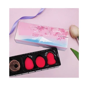 2020 new arrivals amazon hot selling factory wholesale super soft waterdrop latex free beauty makeup sponge cosmetic powder puff