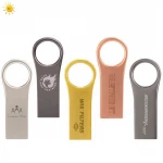 2020 trend Newest design Mini metal USB pendrive 32GB 16GB Super-thin mini usb 2.0 flash drive sliver color