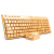 Import 2020 wholesale environmental protection computer wireless USB bamboo keyboard mouse combination from China