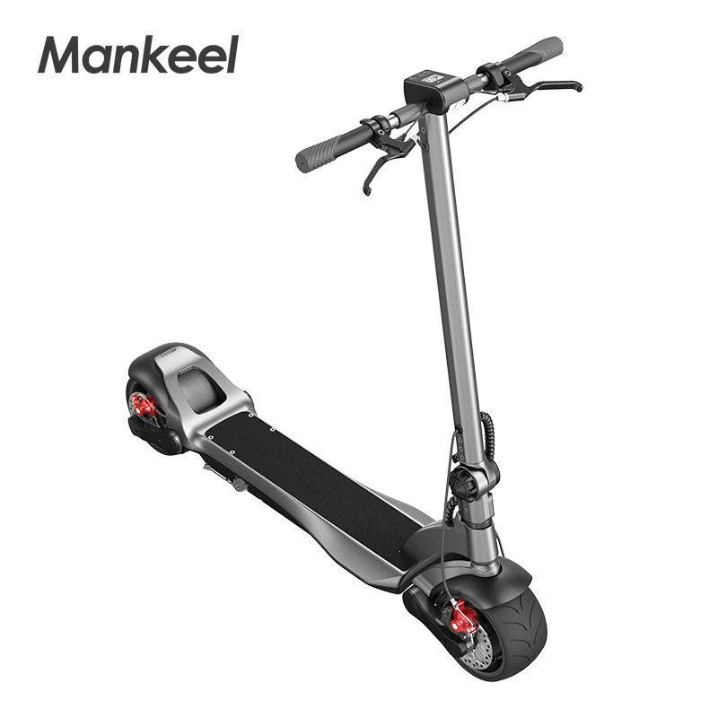 2020 Widewheel PRO Dual Suspension Electric Scooter, 500w 10Ah Dual Brake Kick Folding Scooters With High Speed