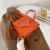 Import 2020 women fashion one shoulder aslant handbag purse popular package design from China
