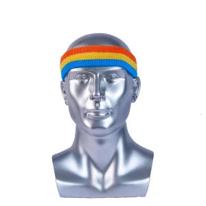 2021 Fashion sport headband  Customize Logo Terry Headband Running Sweatband