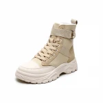 2021 High Ankle Lace Winter Wear Shoes Chelsea Martin Boots Women Shoes Boots