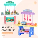 2021   Kids kitchen knives play house kitchen cabinets kitchen toys