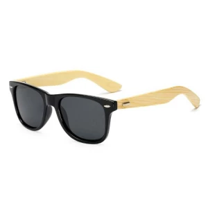 2021 Ready Stock Brand Your Own Logo Bamboo Wood Sunglasses