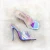Import 2021 Sexy Open Toe Ladies Summer Slipper Trendy High Heel Shoes Women Sandals from China