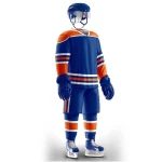 2024 Customizable Mens Ice Hockey Shirt Quality Best Seller Portable Hot Selling Classical Style Sublimation OEM Embroidery