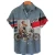 Import 2024 Summer 3d Mens T-shirt Digital Printing Interracial Avatar Mens Casual Solid Embroidered Short Sleeve Shirt from China