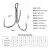 Import 20pcs/ Set Treble Fishing Hooks Carbon Steel Barbed Fishhooks Super Triple Hooks Sea Tackle Accessories with Box from China